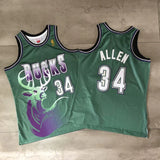 Ray Allen- Milwaukee Bucks Throwback Jersey