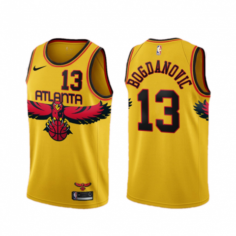 Bogdan Bogdanovic Atlanta Hawks 2021-22 City Edition Jersey