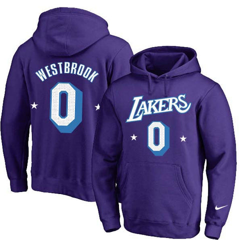 Lakers Hoodie - Westbrook 0 - Blue