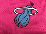 Miami Heat Pink Throwback Shorts