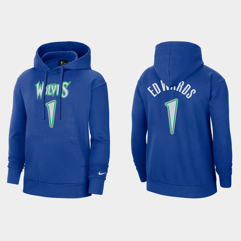 Timberwolves Hoodie - Edwards 1 - Blue