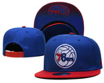 Philadelphia 76ers Cap - Blue and Red