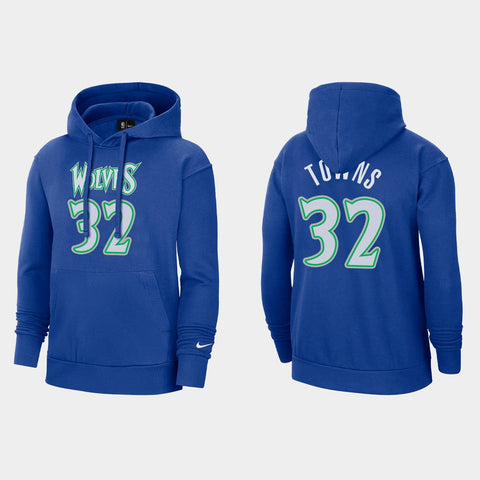 Timberwolves Hoodie - Towns 32 - Blue