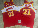 Dominique Wilkins Atlanta Hawks Throwback Jersey